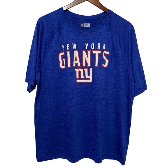 NFL Other - NFL New York Giants Short Sleeve Shirt Mens XL Spacedye Football Athletic